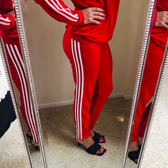 Stripped sweatshirt Pants sport Set - Picture 8 of 8